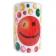 Spaarblik Smiley rood